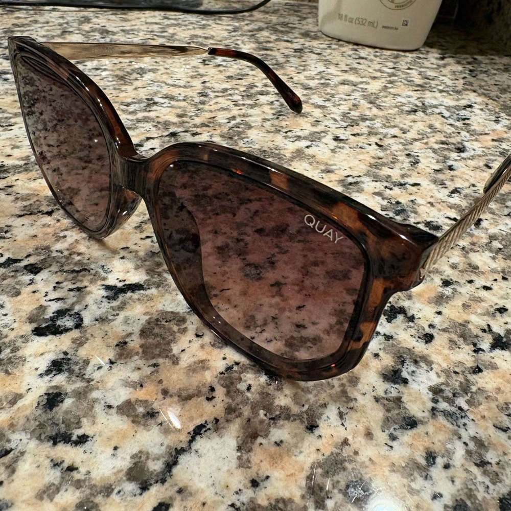 Quay Australia Coffee Run Tortoiseshell Sunglasses
